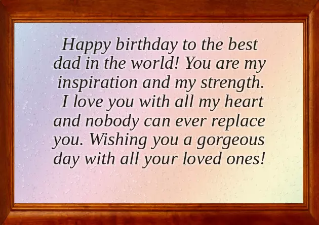 Wishes For Birthday For Papa