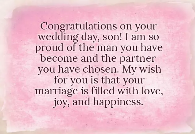 Best Wishes For New Marriage Life