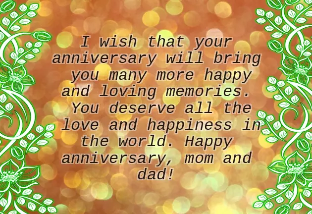 First Anniversary Wishes From Parents First Anniversary Wishes From Parents