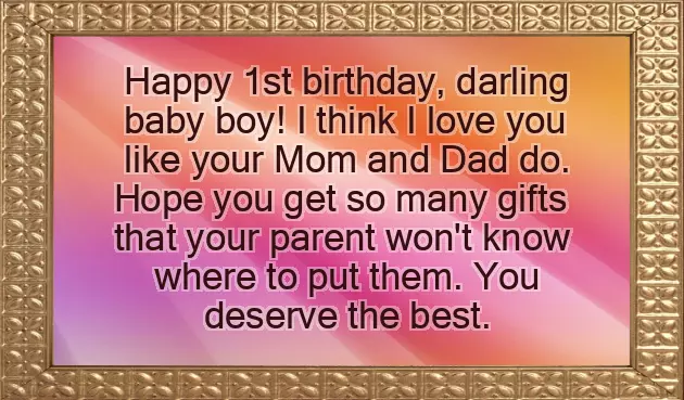 Birthday Wishes For A One Year Old Grandson Birthday Wishes For A One Year Old Grandson