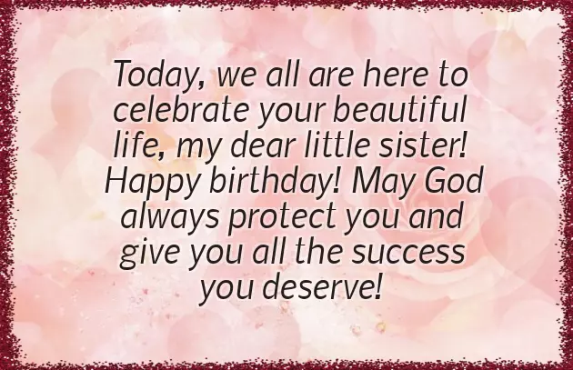 25Th Birthday Wishes For Sister 25Th Birthday Wishes For Sister