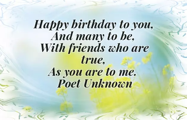 Birthday Wishes For A Very Close Friend