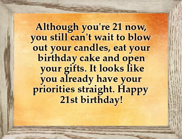 21St Wishes For A Girl