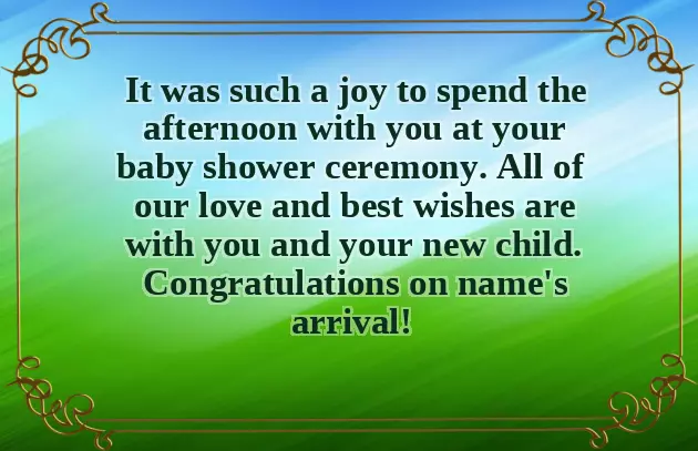 My New Born Baby Wishes