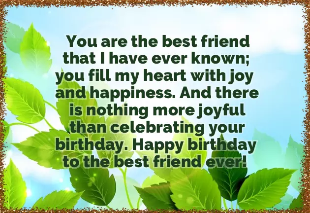 Text Happy Birthday Friend