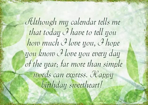 Birthday Wish To My Lovely Wife