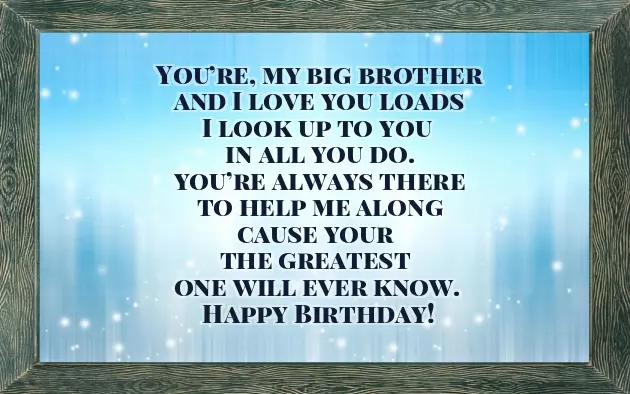 Happy Birthday Older Brother Funny Happy Birthday Older Brother Funny