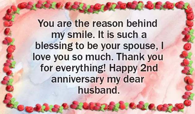 Second Anniversary Wishes For Hubby Second Anniversary Wishes For Hubby