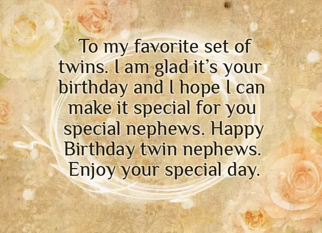 Birthday Wishes For One Year Old Nephew