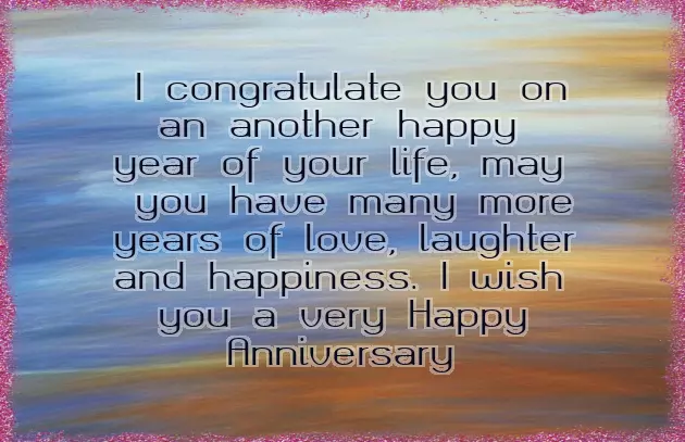 Happy Marriage Anniversary Message