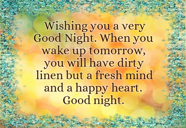 Good Night Group Friends