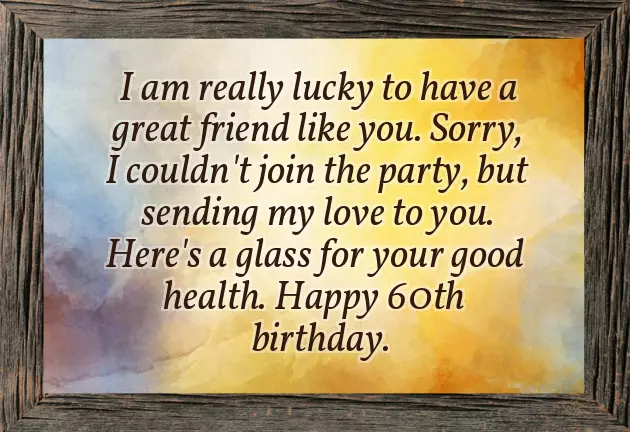 Birthday Wish For 60 Year Old Woman