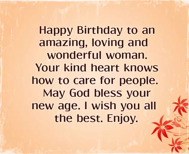 Elegant Birthday Wishes For Woman