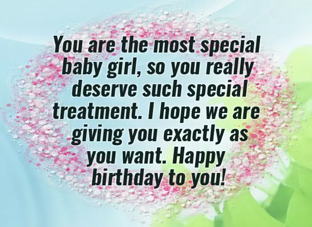 1St Birthday Greetings For Daughter 1St Birthday Greetings For Daughter