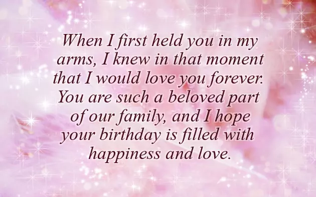 Happiest Birthday To My Daughter