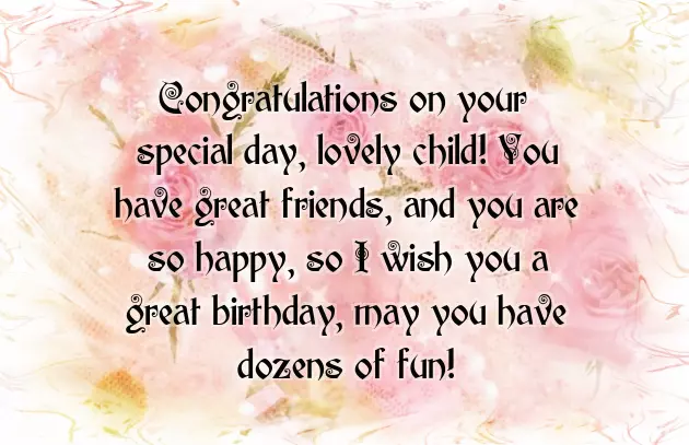 Birthday Wishes To Boy Kid