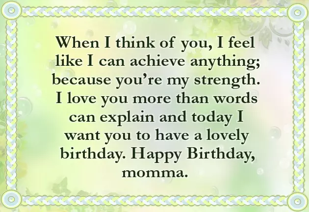 Happy Birthday My Dear Mom Quotes