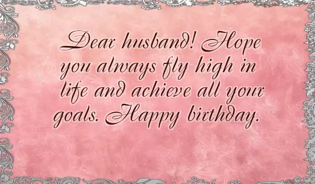 Wishes On Husband Birthday