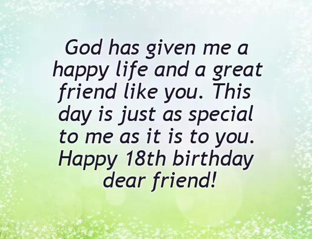 Birthday Wishes For Son 18Th