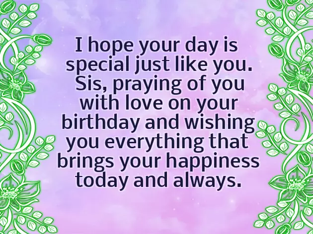 Happy Birthday To Sister In Law Wishes