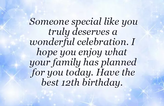 Birthday Wishes For 12 Year Daughter