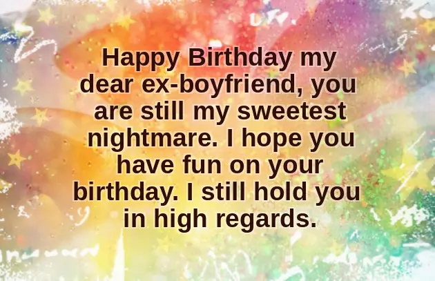 Best Birthday Quotes For Ex Boyfriend