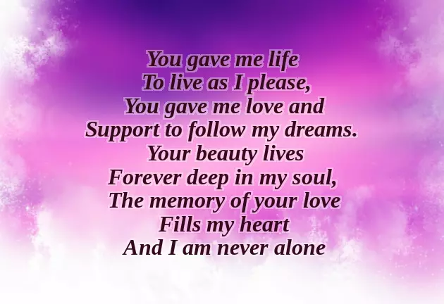 Poems For Your Mom Poems For Your Mom