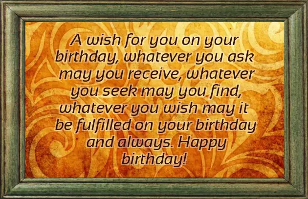 Birthday Wishes For Unknown Person