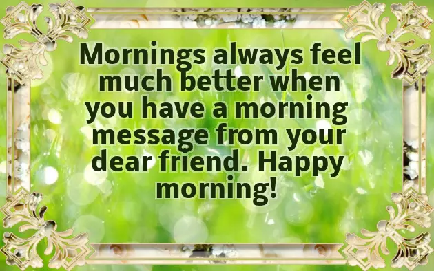 Good Morning Wishes And Messages