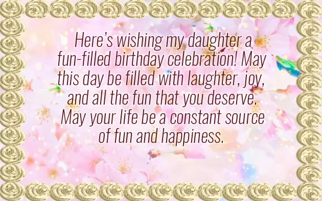 Happy Birthday Quotes On Daughter