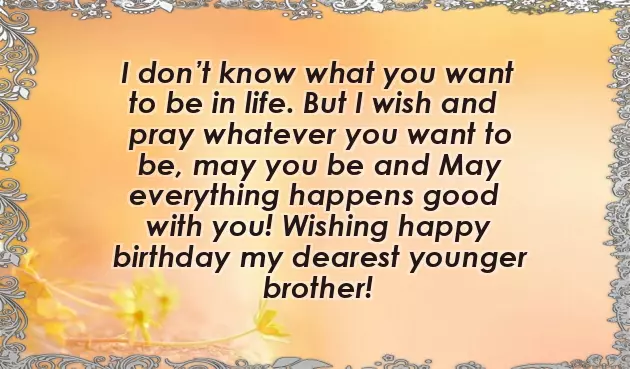 Happy Birthday Baby Brother Quotes Happy Birthday Baby Brother Quotes