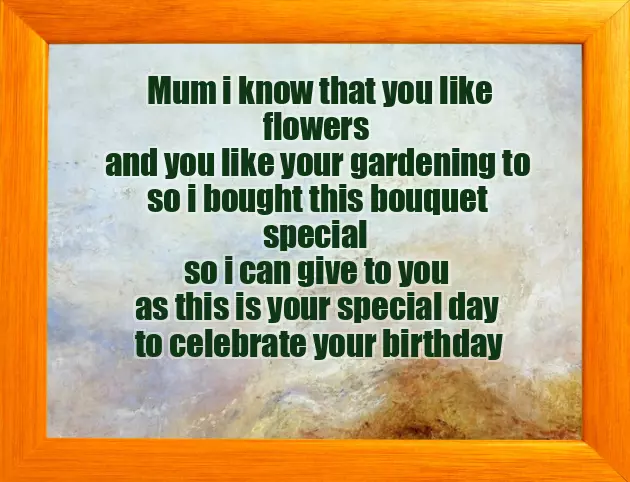 Happy Birthday To My Beautiful Mom