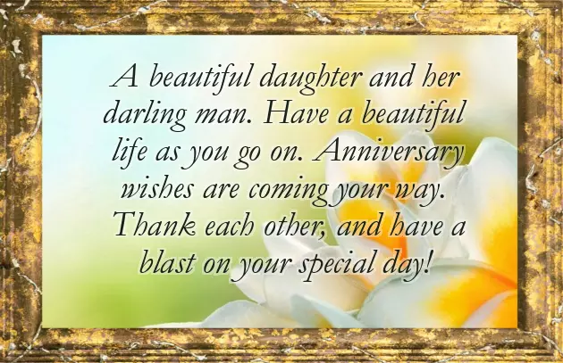Marriage Day Wishes To Daughter Son In Law Marriage Day Wishes To Daughter Son In Law