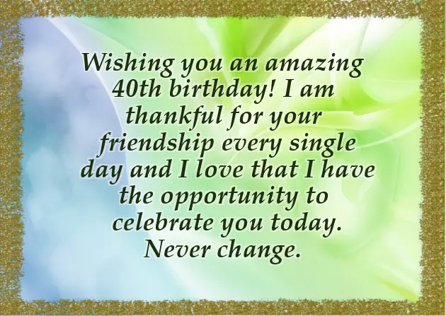 Happy 40Th Birthday Cousin Female