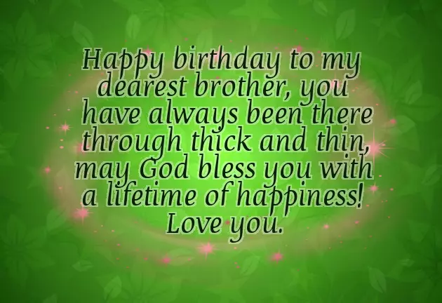 Happy Birthday To A Friend Turn Brother