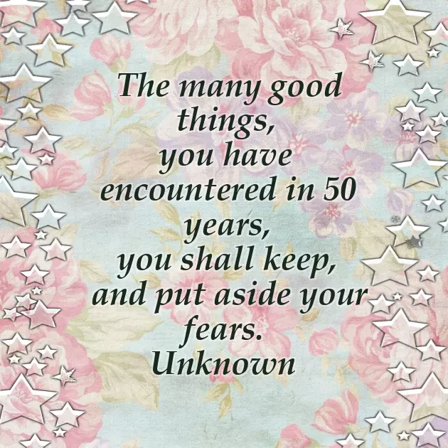 Happy 50 Birthday Wishes