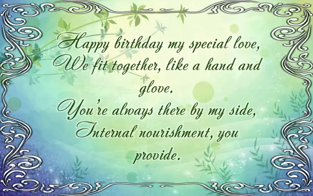 Birthday Poem For Someone Special Birthday Poem For Someone Special
