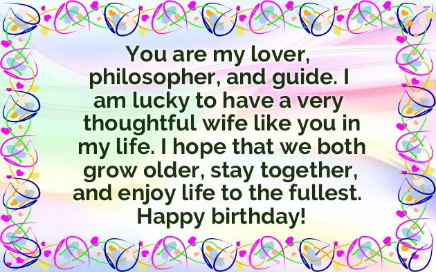 Birthday Wishes For Wife Poem