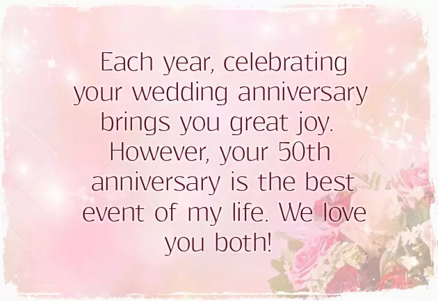 Wedding Anniversary Wishes To My Mom And Dad