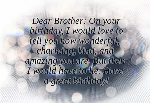 Good Wishes For Birthday Brother