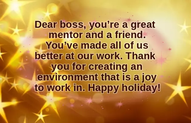 Wishes You Happy Holidays