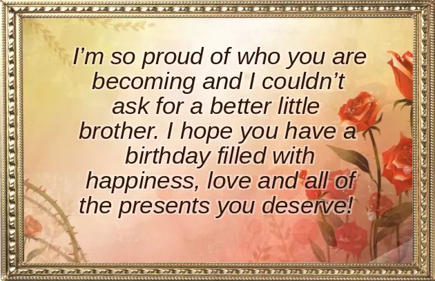 Chota Bhai Birthday Wishes Chota Bhai Birthday Wishes