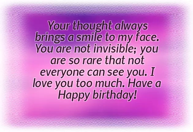 Birthday Wishes To A New Boyfriend