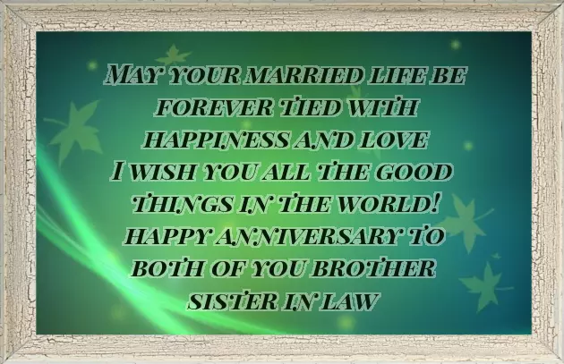 Best Wishes For Marriage Anniversary To Bhaiya Bhabhi