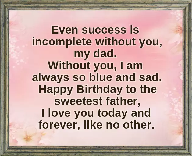 Father Wishing Birthday To Daughter Father Wishing Birthday To Daughter