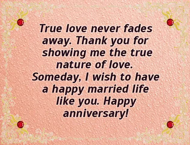 Marriage Wishes To Parents