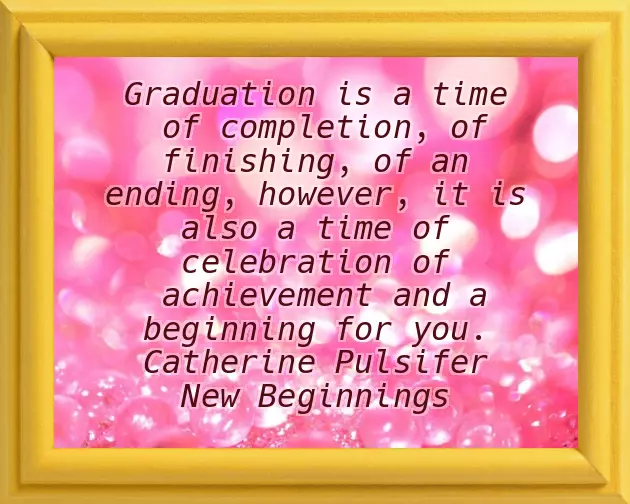 Congratulations On Your Completion