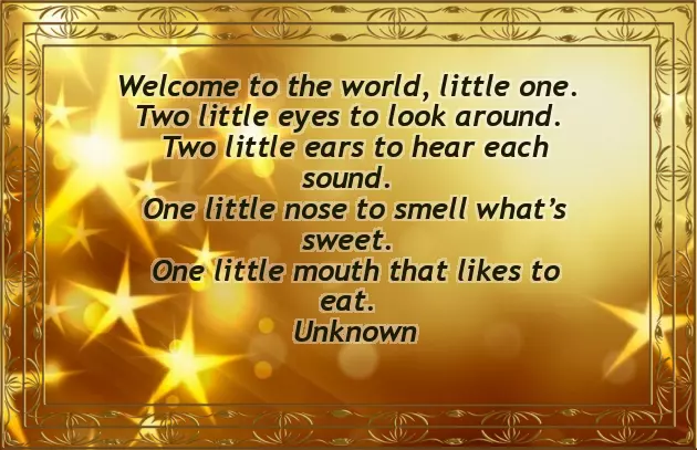 Wishes New Born Baby