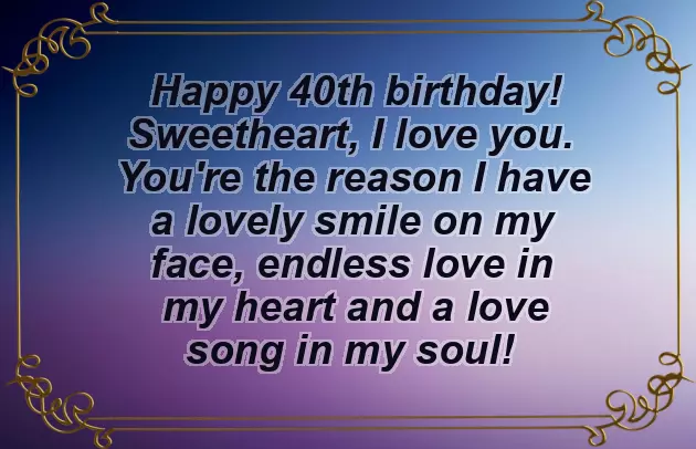 40Th Birthday Quotes For Wife 40Th Birthday Quotes For Wife