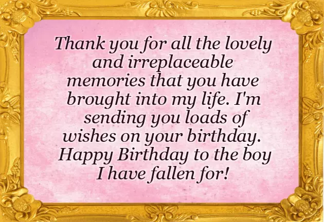 Happy 21St Birthday Wishes For Boyfriend